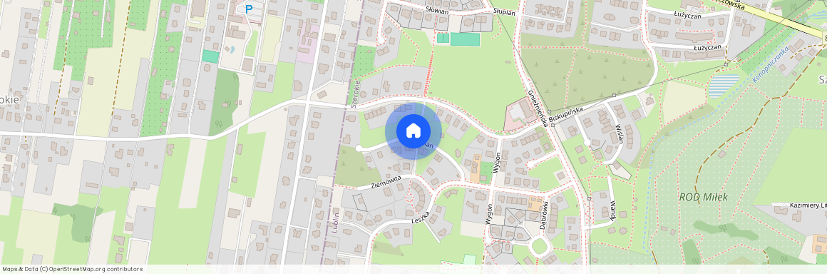 ul. Pszowian, Szerokie, Lublin, lubelskie