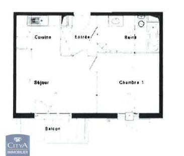 Appartement à louer 2 pièces 42.14m² - Photo 3