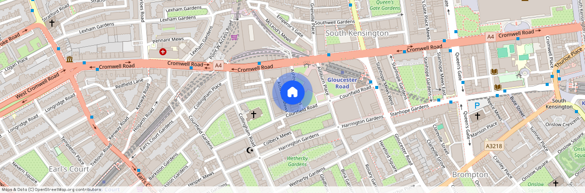 Ashburn Gardens London SW7, London, SW7