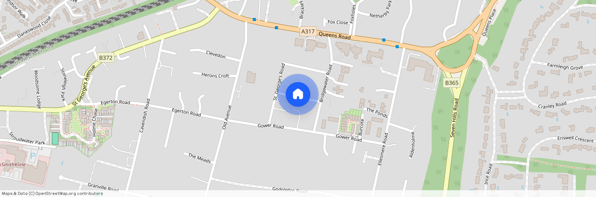 St. Georges Road, Weybridge, Surrey, KT13