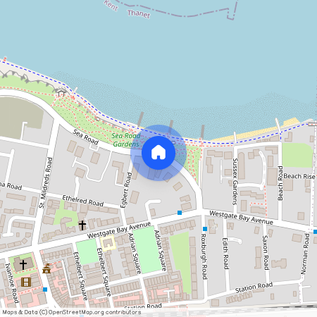 Flat 4, 64 Edgar Road, CT8 8SA, Sea Road