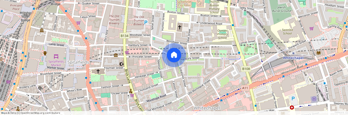 Hanbury Street, E1, Whitechapel