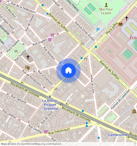 Avenue de la Motte Picquet, 75015, Paris