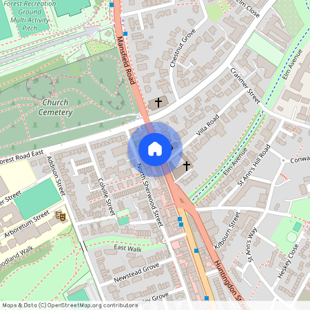 Flat 2, 247 Mansfield Road, Nottingham, NG1 3FT