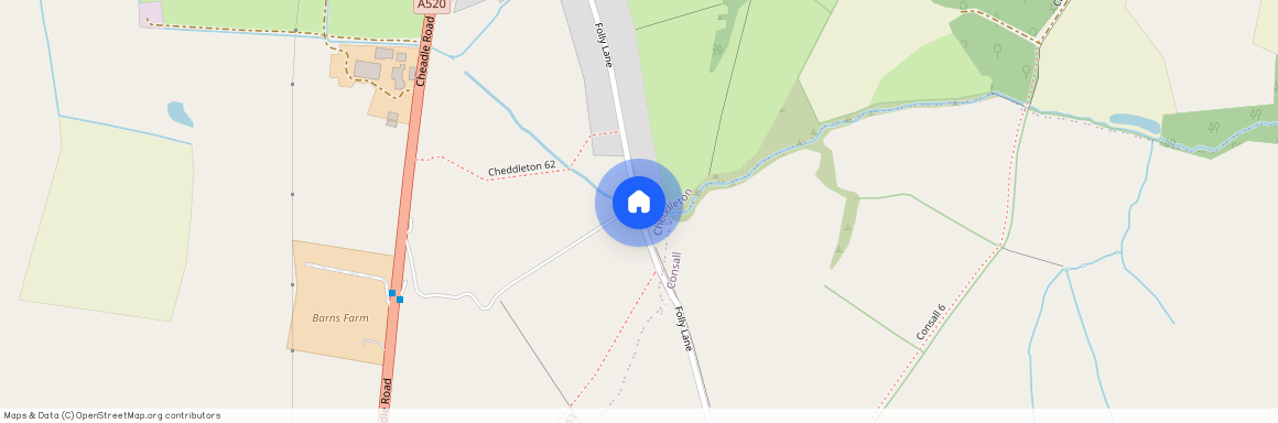 Folly Lane, Cheddleton