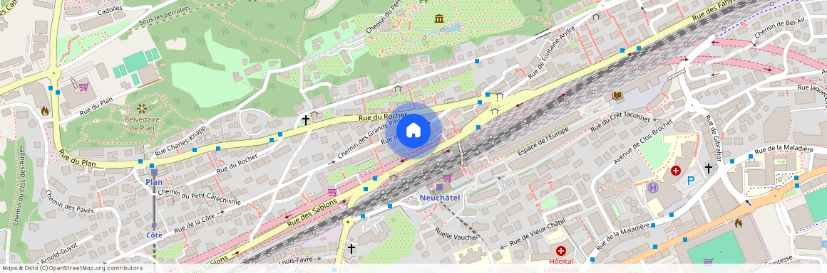 Rue de la Côte 11, 2000 Neuchâtel