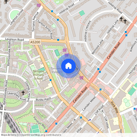 Hargrave Place, Kentish Town, London, N7