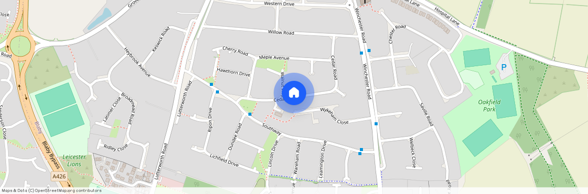 Cedar Road, Blaby, Leicester