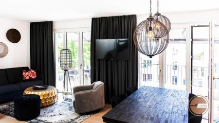 APPARTEMENT DE LUXE AVEC SERVICES HÔTELIERS DE 1 CHAMBRE - APPARTEMENT MEUBLÉ DE HAUTE QUALITÉ AVEC BALCON ET GRANDE TERRASSE - Foto 3