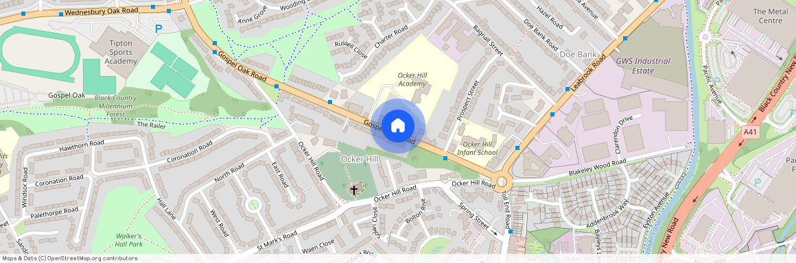 Gospel Oak Road Tipton DY4 0DS