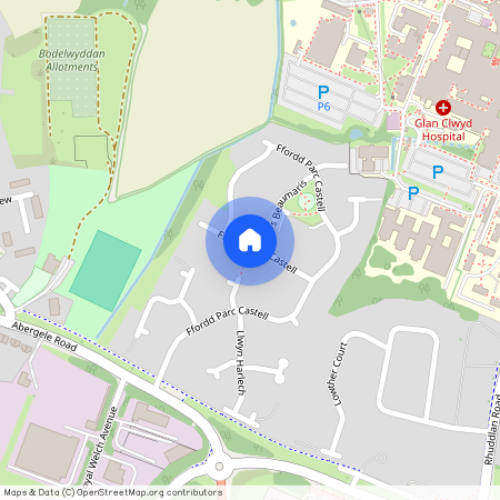 Ffordd Parc Castell, Bodelwyddan