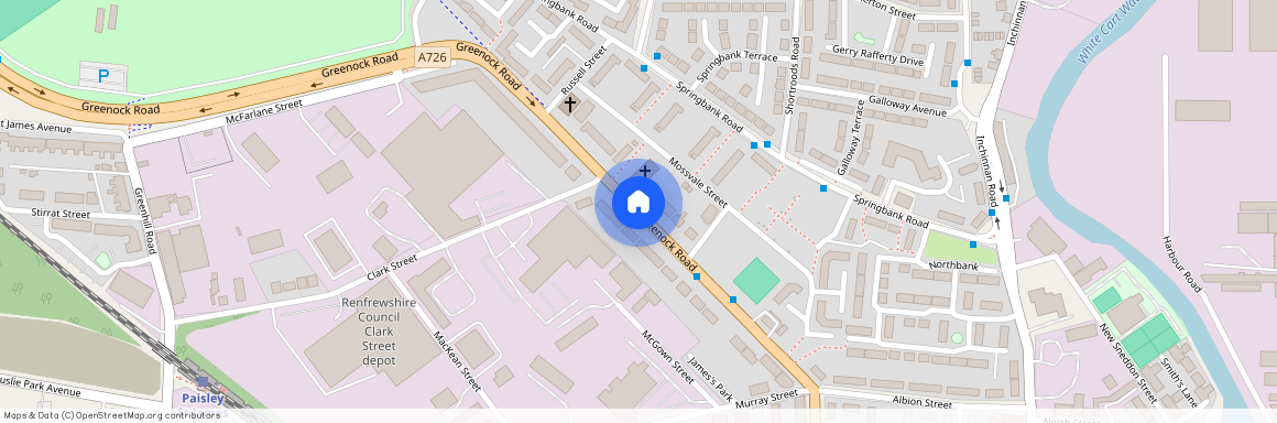 Greenock Road, Paisley, Renfrewshire, PA3