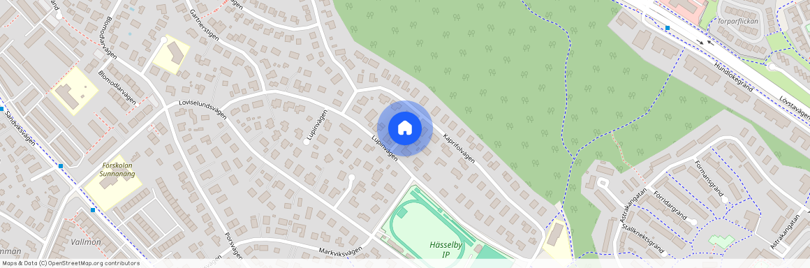 Mandelblomsvägen, Hässelby