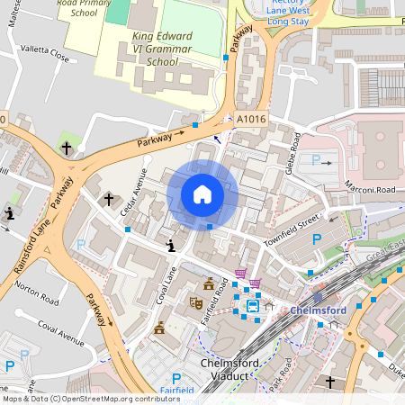 Broomfield Road Chelmsford, Essex, CM1