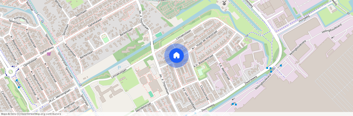 Hugo de Vriesstraat, 1431KB, Aalsmeer