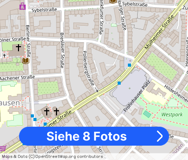 1. OG, 3 Zimmer, Kü, Diele, Bad mit Garten für die kleine Familie i... - Foto 1