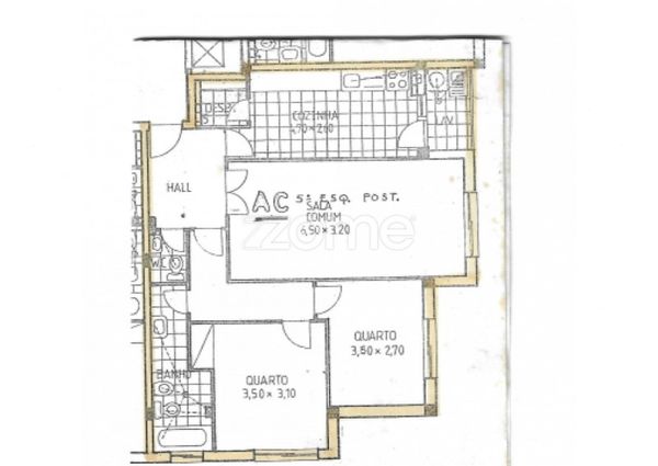 Apartamento T2 em Porto