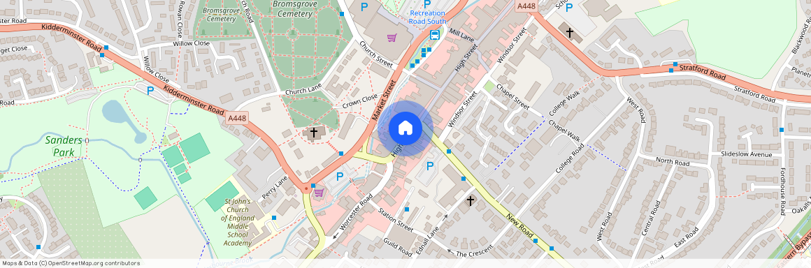 High Street, Bromsgrove, Worcestershire, B61 8AJ