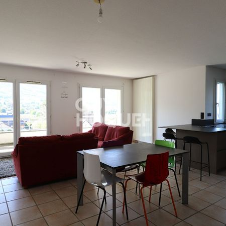 LA MOTTE-SERVOLEX : T3 meublé avec balcon et garage - Photo 4