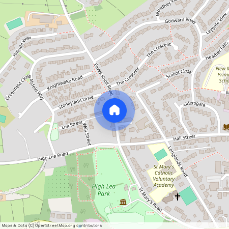 Eaves Knoll Road, High Peak, SK22