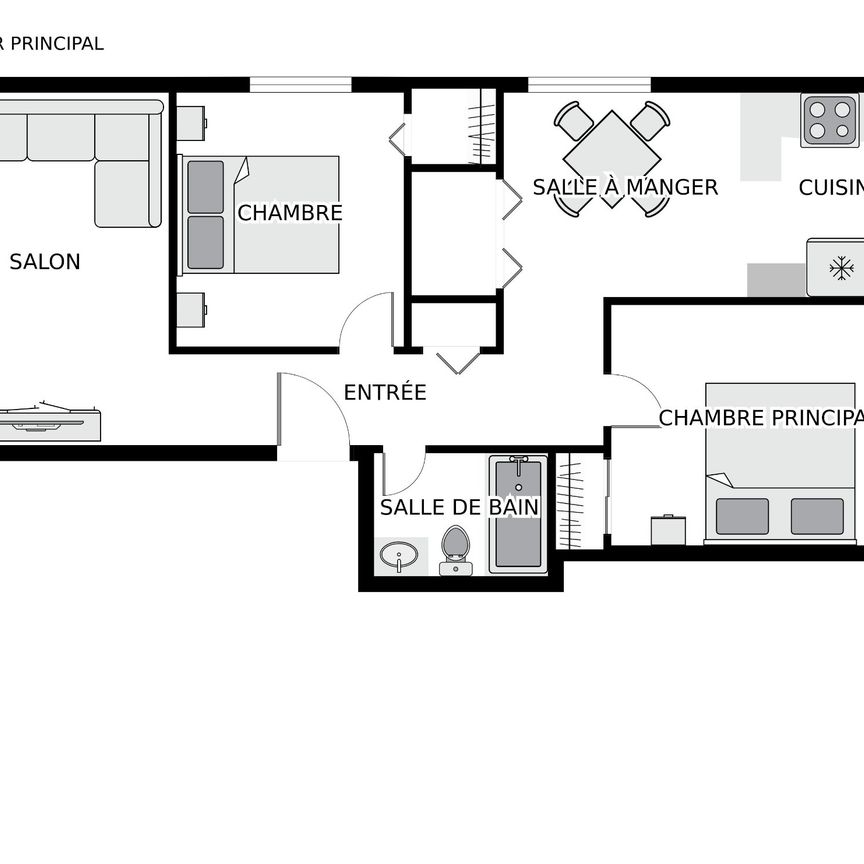 Condo for rent, Montréal (Montréal-Nord) - Photo 1