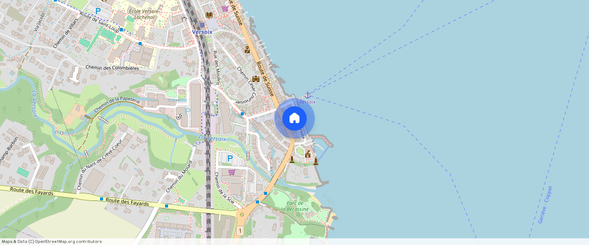 Quai de Versoix **, 1290 Versoix