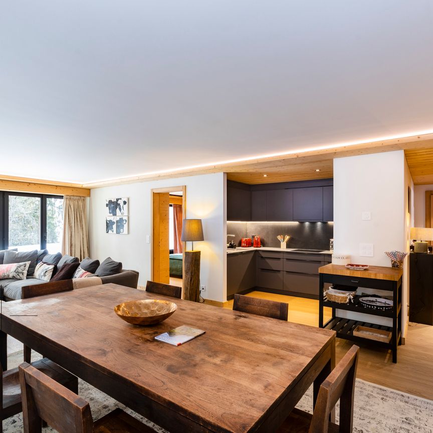 Magnifique 4.5 pièces entièrement rénové au pied des pistes de ski - Foto 1