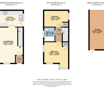 2 bedroom end of terrace house to rent - Photo 2