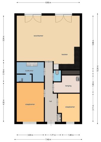 Appartement te huur: Gasthuisstraat 18 5331 BL Kerkdriel - Photo 2