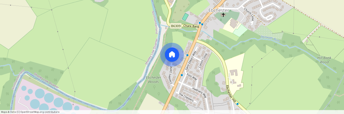Vindomora Road, Ebchester, Consett, DH8