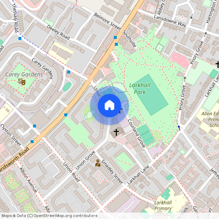 Courland Grove, Clapham, London, SW8