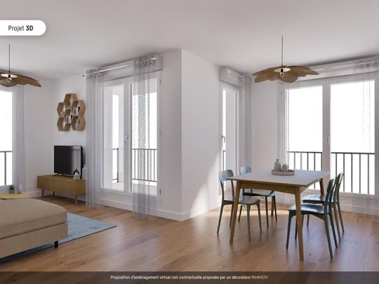 location Appartement T4 DE 81.2m² À BOBIGNY - Photo 1
