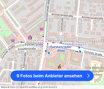 Möblierte Balkonwohnung direkt an der U3-Haltestelle - Foto 1