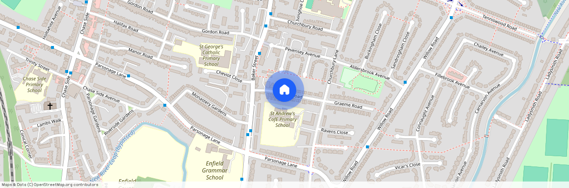 Graeme Road, Enfield, Middlesex
