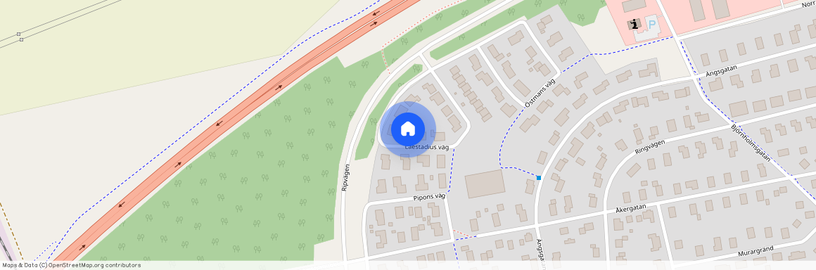 Laestadius väg, Haparanda