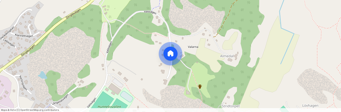 Valarne, Hunnebostrand