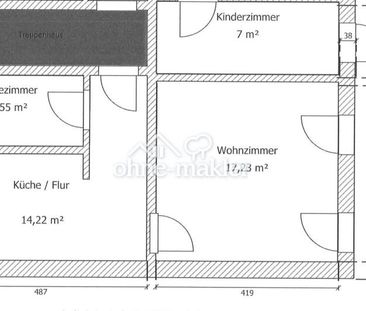 Helle 1,5 Zimmerwohnung in Brandenburg - Photo 1