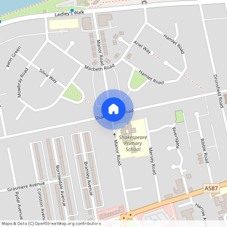 Shakespeare Road, Fleetwood, Lancashire