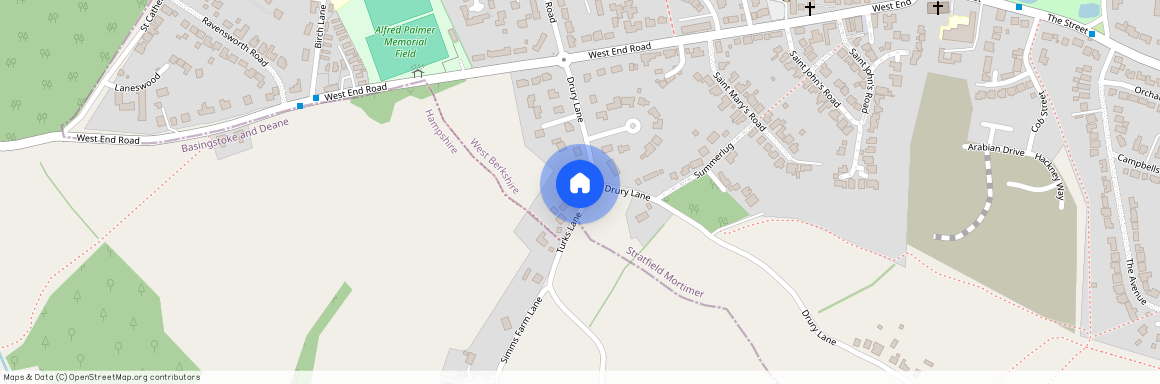 Marketing Card, Azalea House Annexe, Turks Lane, Mortimer, RG7