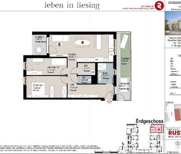 Erstbezug - Erstklassige 3-Zimmerwohnung mit ruhigem Garten | Ferti... - Photo 6