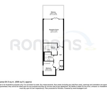 1 bedroom apartment to rent - Photo 6