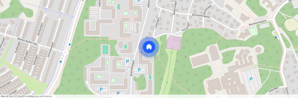 Myrstigen 2, Blombacka