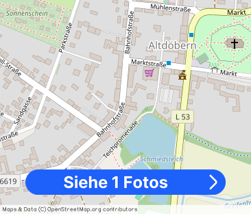 vermiete 2 Raumwohnung mit großer Wohnküche - Foto 1