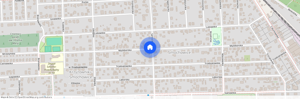 ul. Myśliborska, Smochowice, Jeżyce, Poznań, wielkopolskie