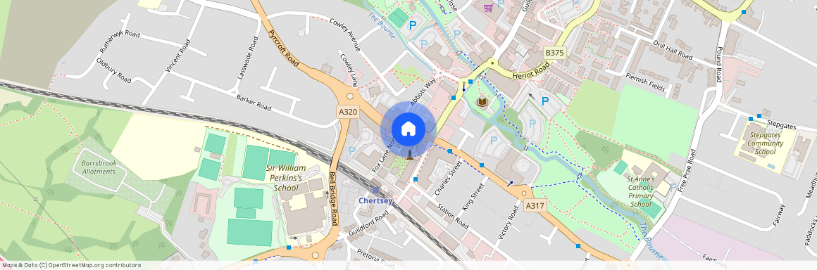Chertsey, Surrey, KT16