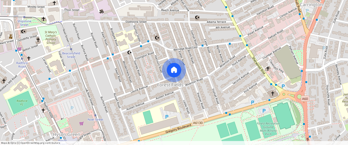 Leslie Road, Nottingham, NG7