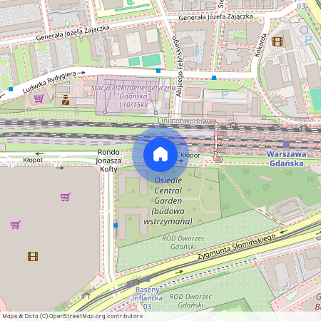 ul. Kłopot, Muranów, Śródmieście, Warszawa, mazowieckie