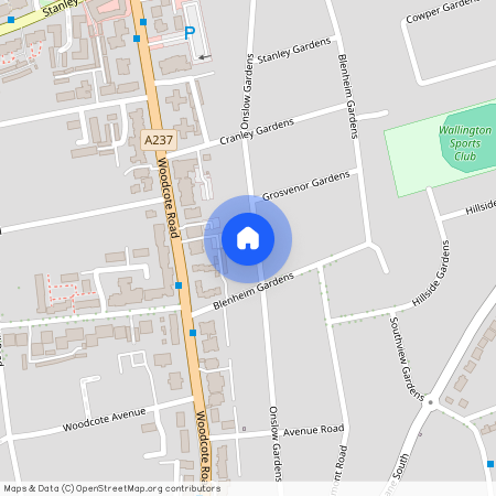 Onslow Gardens, Wallington SM6