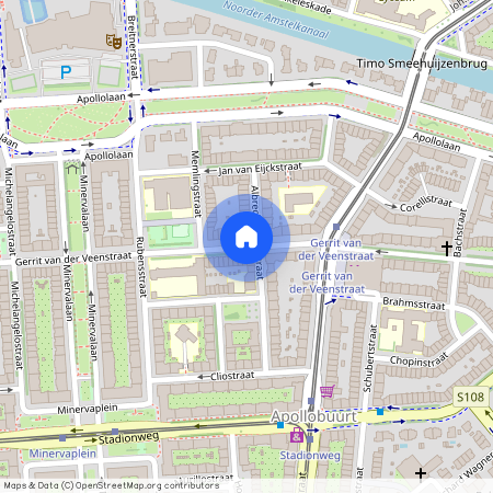 Apollobuurt, 1077 EL, Gerrit van der Veenstraat, Amsterdam