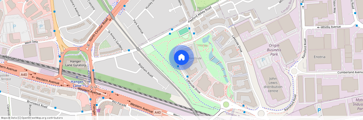 Lakeside Drive, Royal Waterside, Park Royal, London, NW10